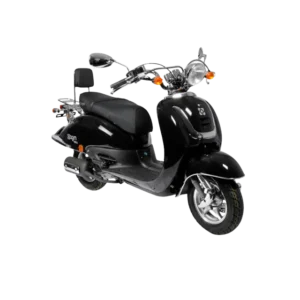 AGM RETRO SCOOTER ZWART